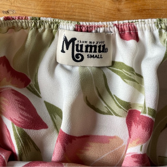 SHOW ME YOUR MUMU HALTER DRESS (S) - Picture 4 of 6